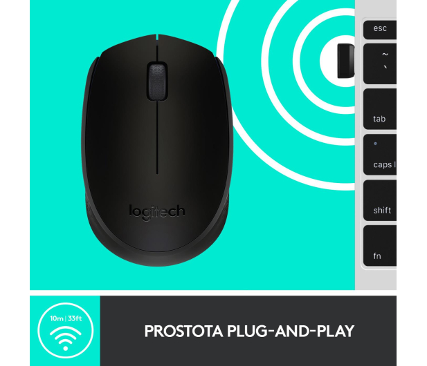 LOGITECH B170 Czarna 910-004798 - 337518 - zdjęcie 9